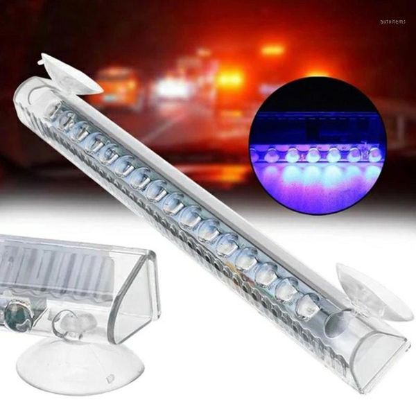

multifunctional emergency warning light 16led decorative lights automobile solar strobe light anti-collision1