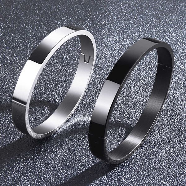 

men's women's charm bracelets stainless steel pulseira star men, Golden;silver