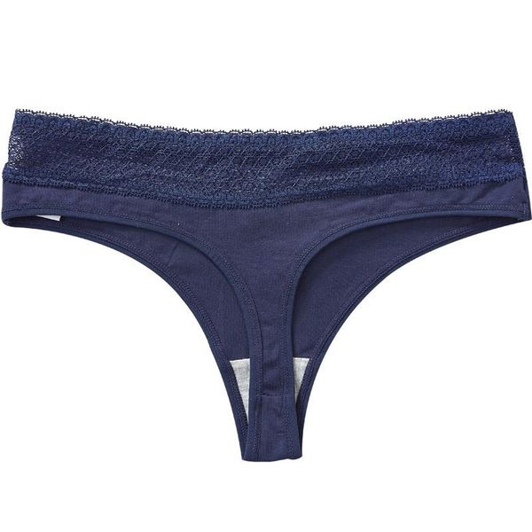 

women's panties lace european and american seamless underwear cotton crotch cloth low waist sports t-pants alluring briefs, Black;pink