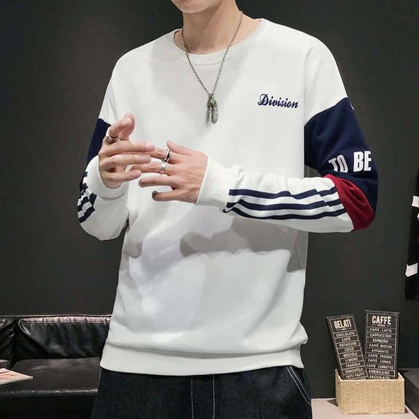 

fashionable fashion new autumn loose sweater sports basketball men's pullover top, Gray