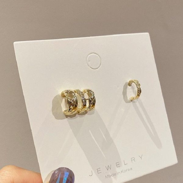 

dangle & chandelier 2021 fahion women's earrings fine punk metal geometry for women bijoux korean girl party jewelry gifts wholesale, Silver