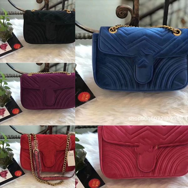 

jctmo multi quality designer luxury handbags purses handbag pochette michael kore high new bags ladies chain shoulder, Black;red