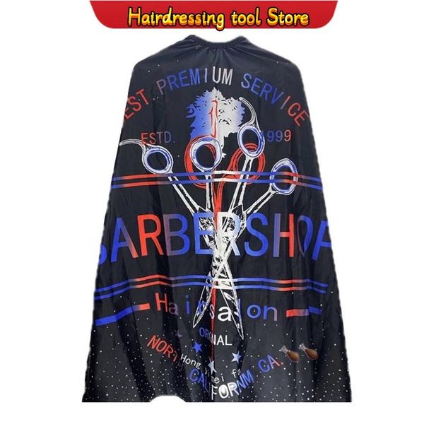 

140 * 160см новая водонепроницаемая парикмахерская парикмахерская ткань парикмахер фартук фартук резка волос платье kidsadult cape pro salon, Silver