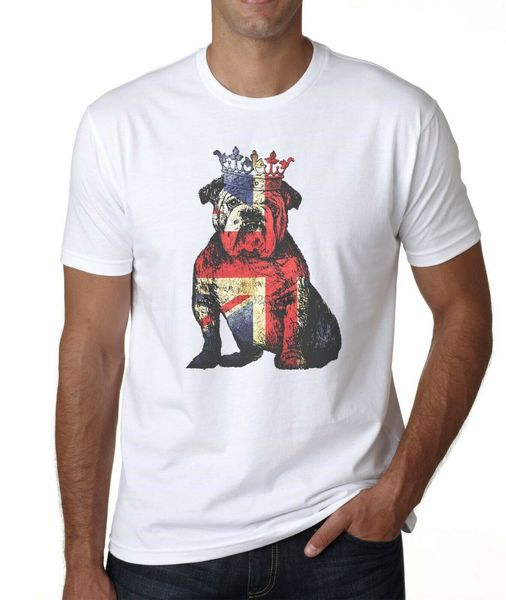 

british bulldog t shirt dog union jack flag distressed birthday present gift sport hooded sweatshirt hoodie