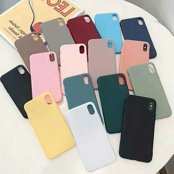 

цвета конфета чехол для xiaomi реого примечания 8t 8-10 pro 5 6 7a 6a 4x 4a 8a фунда крышка телефона coque крышки тонкой мягкой оболочка
