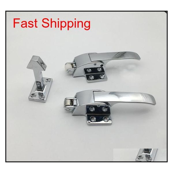 

double hook knob er handle oven door hinge cold store storage door lock latch hardware pull part qyldnb toys2010