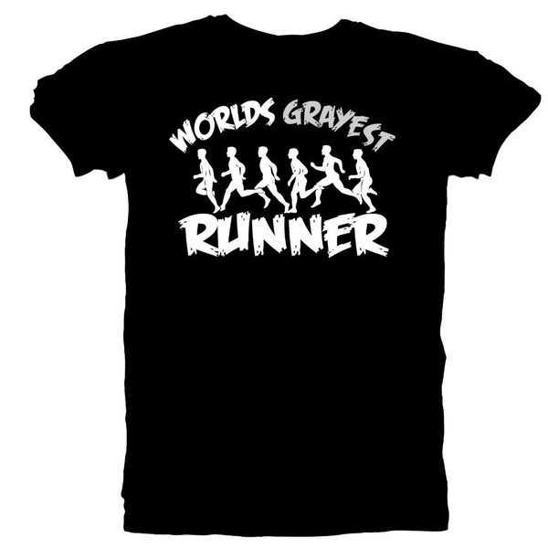 

sport 2019 new men's funny humorous worlds greyest runner printed premium t-shirt sizes s to 5xl tee shirt