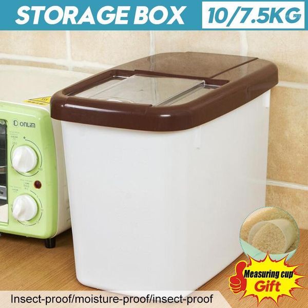 

storage container plastic kitchen storage box multigrain cereal grain rice flour sealed box moisture-proof1