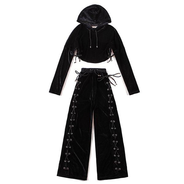 

2021 new le palais from the vintage of elegant velvet long legs and side slits bandage get out short high rise xhrf, Black;white