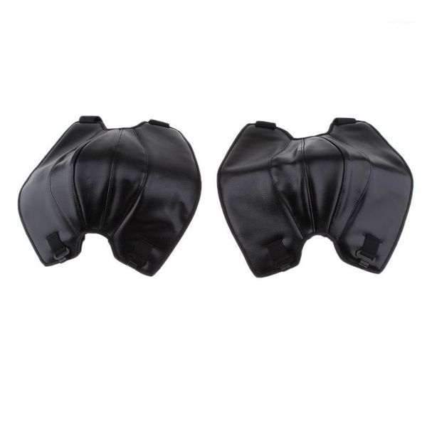 

35cm motorbike pu knee leg warm protector motocross knee pads scooter e-bike1