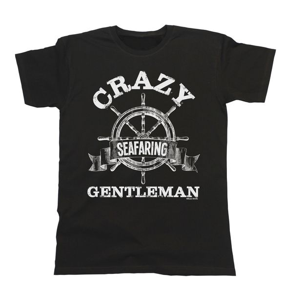 

crazy seafaring gentleman sailinger fit funny boating brand 2017 male short sleeve plus size sport hooded sweatshirt hoodie t shirt