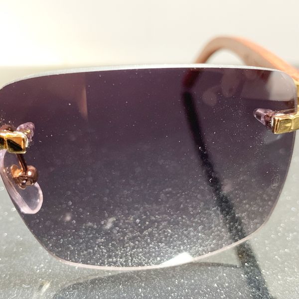 

2021 new oversized big wood sunglasses men rimless sun glasses buffalo horn designer retro sunglass gafas de sol f1k4, White;black