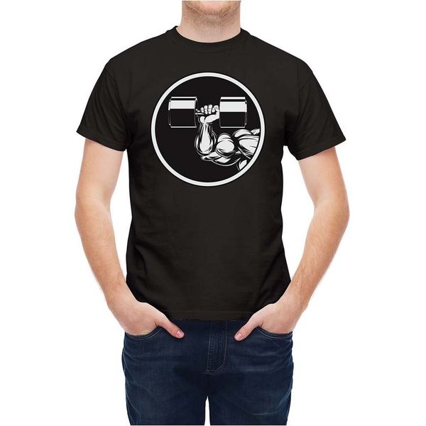 

sport 2019 fashion design tshirt bodybuilder dumbbell trainings workout muscle t2564w o-neck hipster tshirts