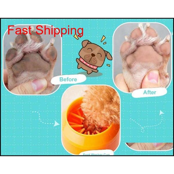 

pet soft sile combs dog paw washer cup cat foot clean cup dogs cats cleaning tool soft plastic washing brush qylcpq lipper
