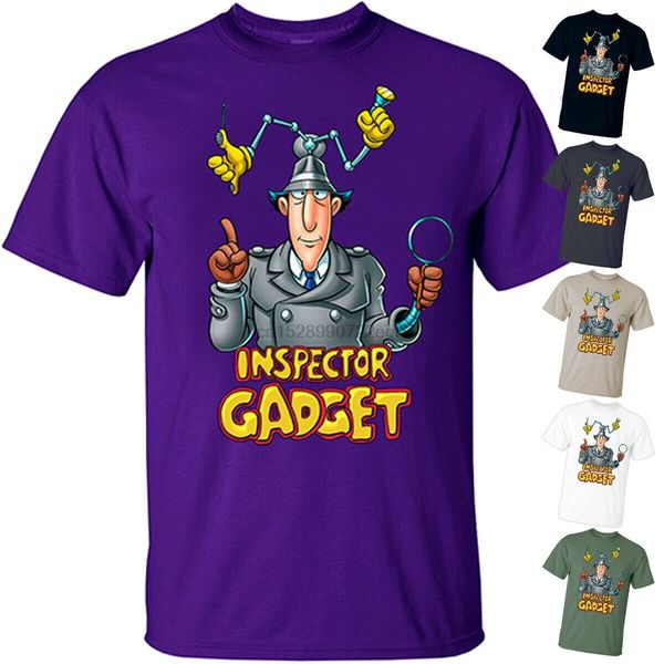 

cartoon inspector gadget v1 serial tv 1982 t shirt (black) all sizes s-5xl sport hooded sweatshirt hoodie