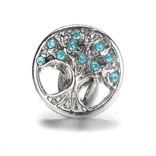 

10pcs lot tree of life snap button jewelry mixed colors metal 12mm snap buttons fit snap bracelet bangles women jewelry 011615 h jllsta