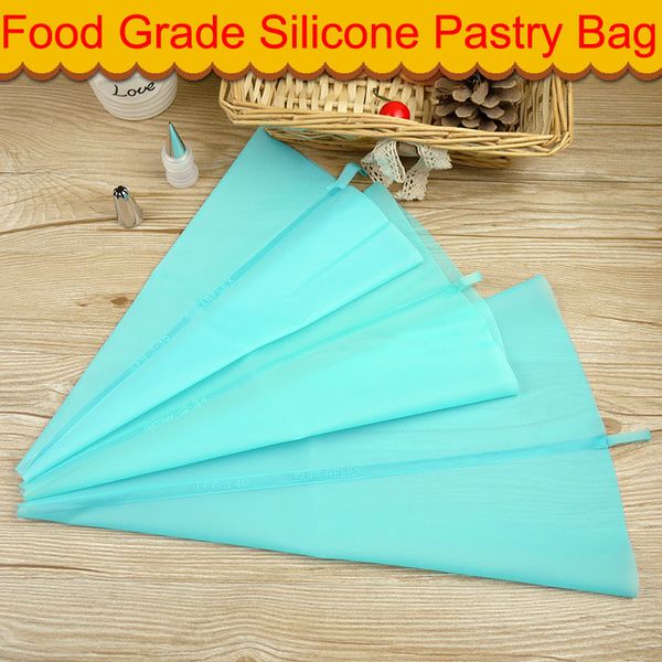

pastry bag 12/14/16 inch silicone piping bag fondant cake cream decorating pastry tip tool cake decorating tool vtky2314