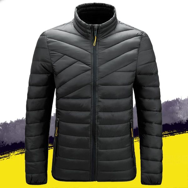 

2020 winter mens clothing parkas men jacket thick cotton padded puffer jacket casual outwear coat mens coats plue size 4xl, Black