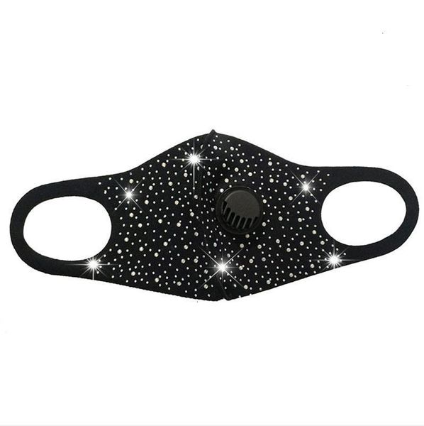

dust sunscreen new and outdoor respirator cotton with breathing valve decorative rhinestone mask 6 pqj6z