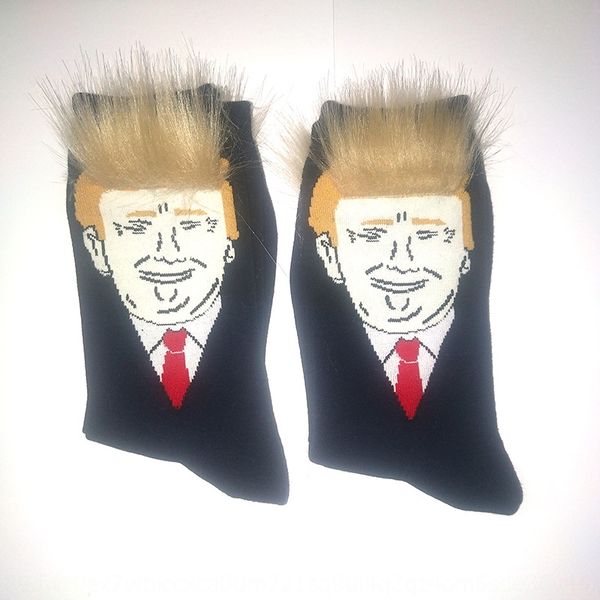 

trump hair trump socksyellow wig net red spoofing hair net socks wig socks ytkni, Black