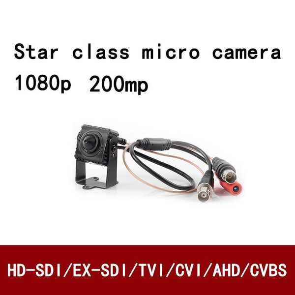 

star class hd-sdi ahd cvbs tvi cvi micro camera wide dynamic 1080p 2 megapixel coaxial digital hd monitoring