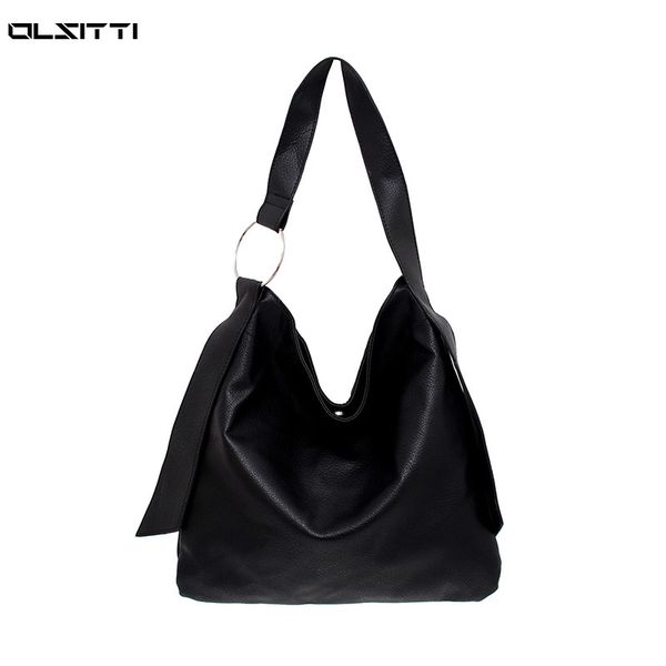 

olsitti leather handbag casual shoulder crossbody bags for women 2020 luxury designer ladies large capacity tote c1223