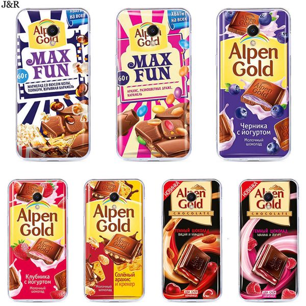 

meizu c9 pro mobile phone cover, lovely chocolate protective cover, cartoon, tpu, soft silicone printing, meizu c9 pro mobile phone co