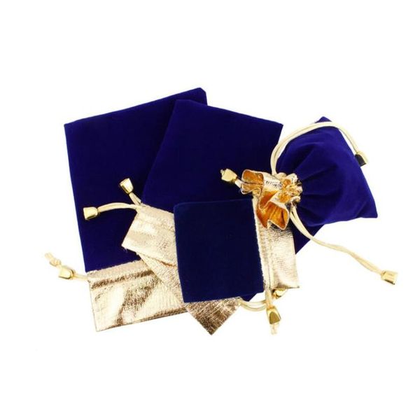 

50pcs/lot multi size elegant red velvet pouch gift drawstring pocket bag wedding candy jewlery packing bag can customi qylmtk