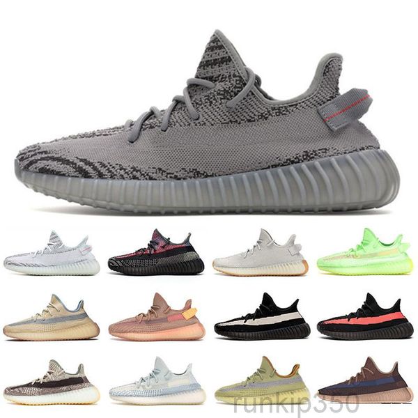 

3m reflective kanye west v2 women men casual shoes yecher ash stone clay earth desert sage carbon cinder sports sneakers 36-47 1# nxx1