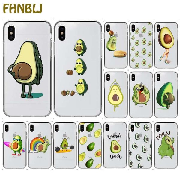 

fhnblj-iphone cartoon avocado cover, vip cartoon cover 11 pro xs max 8 7 6 s plus x 5 s se xr
