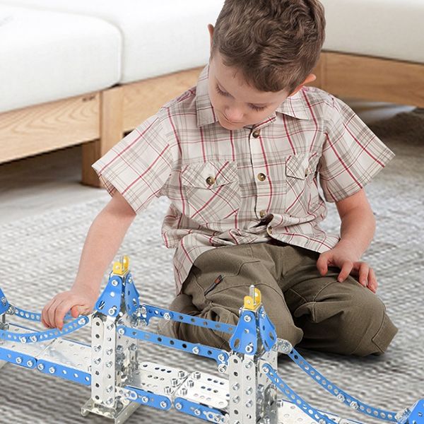 

2020 metal self mounted building blocks world famous scenic spot architectural model three dimensional jigsaw puzzles toys