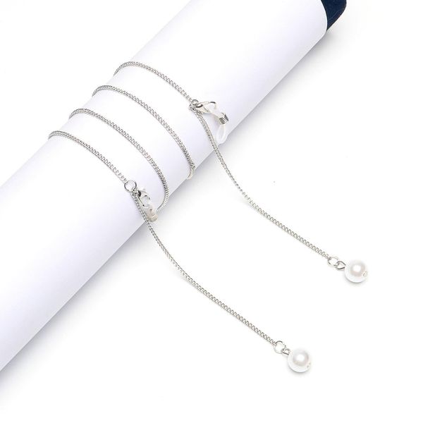 

simple casual fashion eyeglasses chain halter chic pearl long reading glasses chain lanyards sunglasses accessories h jlltah