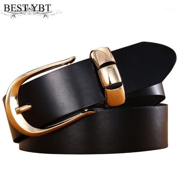 

ybt women belt new fashion imitation leather alloy pin buckle belt business affairs women casual1, Black;brown