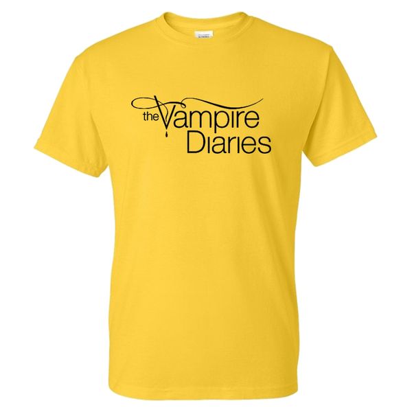 

sport the vampire diaries t-shirt tv series fashion streetwear men women sport casual cotton t shirt hip hop tees clothing