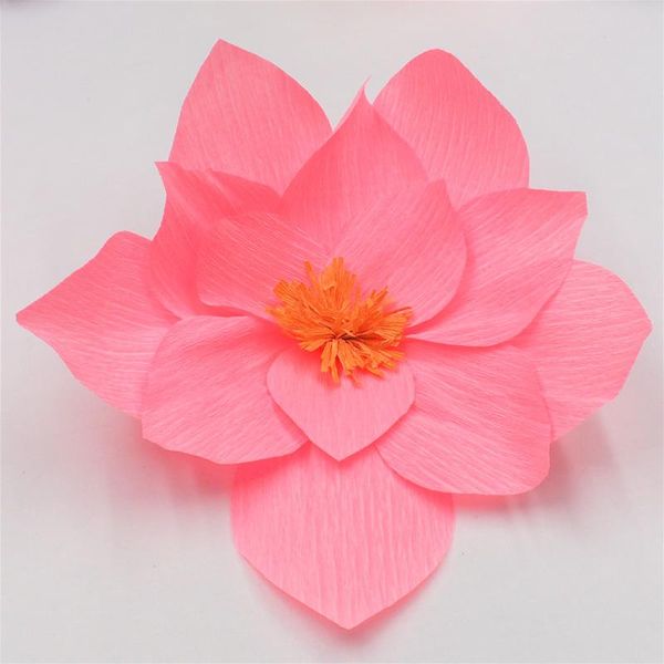 

2021 large crepe paper flowers for wedding & event backdrop baby shower baby nursery fashion show decor windows display