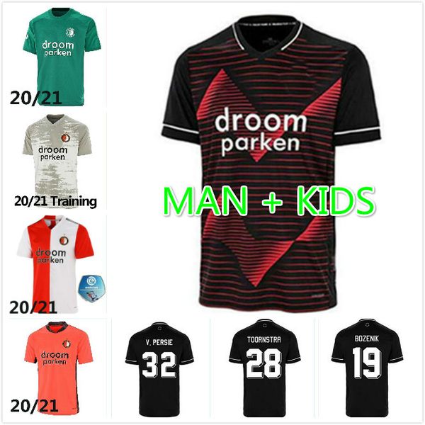 

20 21 feyenoord soccer jersey kokcu berghuis fer camiseta de futbol jorgensen home away 2020 2021 sinisterra men kids football shirt, Black;yellow