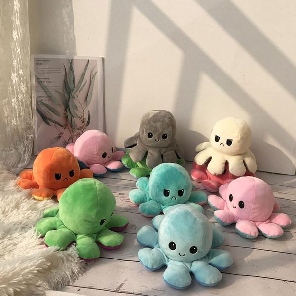 

reversible oc plush stuffed toy pulpos animal home accessories animal doll children gifts baby companion p wmtoli