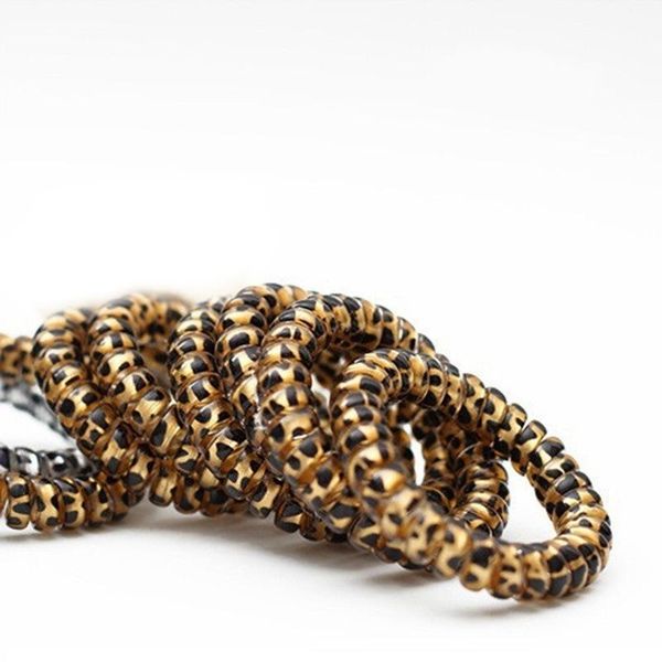 

size 5cm leopard telephone hair band headbands line rope women accessory q qylhyz