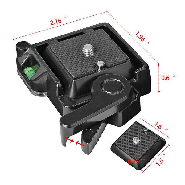 

universal qr 40 quick release plate with adapter for dslr camcorder tripod ball head pgraphy accessory bbyxlu bwkf