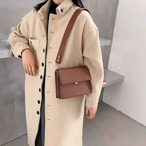 

shoulder bags ladies 2021 winter messenger pack retro luxury designer women's daily