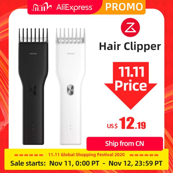 

youpin enchen boost usb electric hair clipper two speed ceramic cutter hair fast charging hair trimmer children clipper