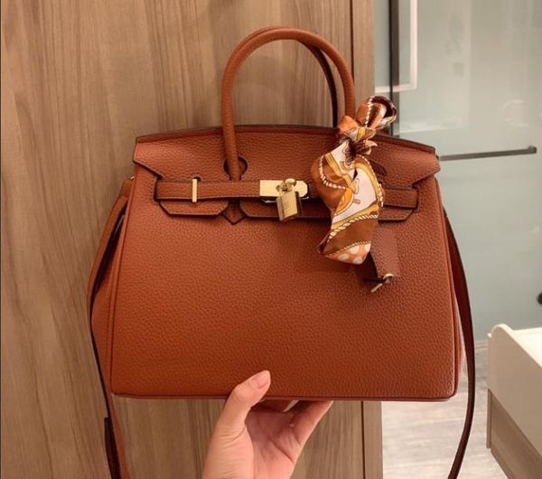 

in stock fast ship cowhide constance designer handbag purse genuine litchi h word shoulder crossbody bag ribbons