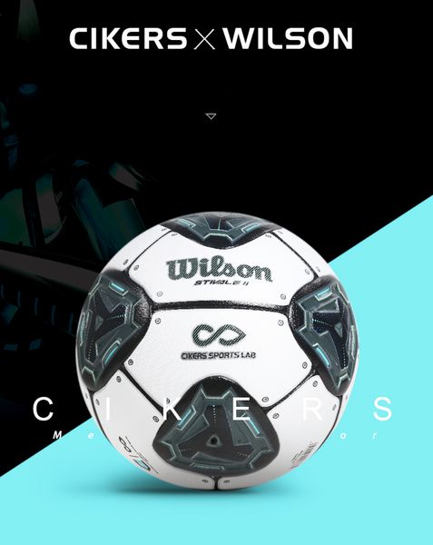

cikers wilson co signed mecha samurai series competition ball level no.5 football soccer children pupils