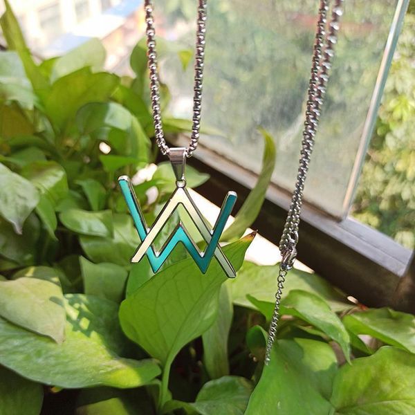 

alan walkerklace мужская мода хип-хоп мужская свечение в темных подвесках женских женских alan walkerclace sqcuzk, Black