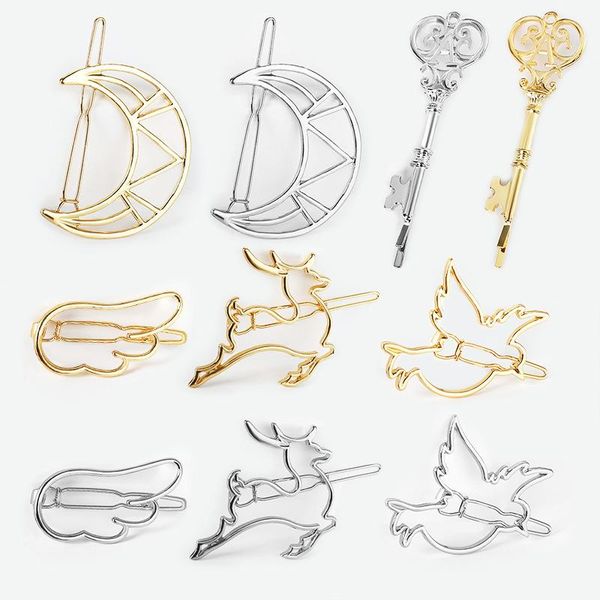 

hair pins for women women lady hairpin hair clip hair jewelry hot, Golden;silver