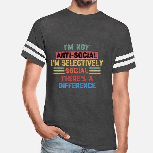 

i'm not anti-social i'm selectively social t shirt crewneck popular tracksuit hoodie sweatshirt