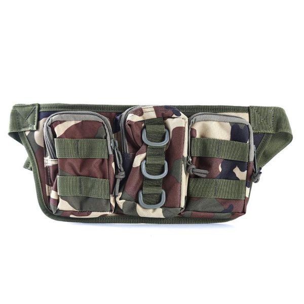

outdoor camping climbing bag camouflage tactical hip waist belt pouch purse sport hunting camo bags in backpack