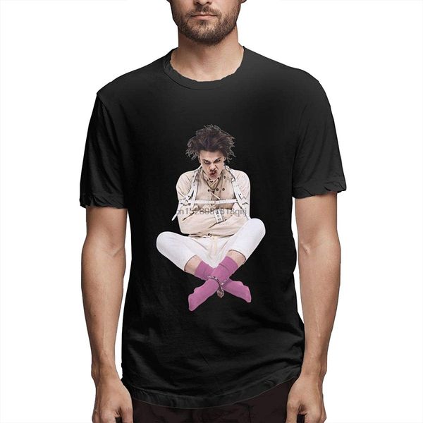 

jia mei hua yungblud men's summer cool short sleeve t-shirt(2) sport hooded sweatshirt hoodie