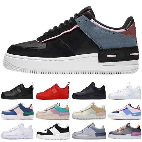 

shadow dunk men women shoes triple black white pale ivory spruce aura outdoor mens womens trainers sports sneakers size 36-45, White;red