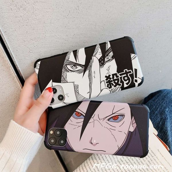 

qanaruto sasuke 7plus / 8 / xs case for vip 11promax frosted xrlk